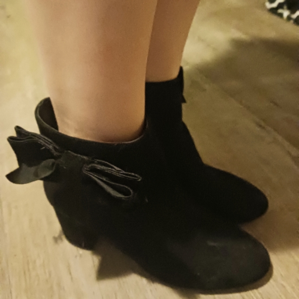 Kate Spade Black Size 5 Heeled Boots